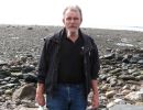 These days were the ones we came to Scotland for - rocks, beach - makes some people very happy.