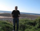 Peter and the beach.