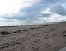 Part of the long expanse of the Arbroath beach.