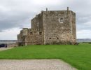 Blackness Castle was built by the Crichton family but was seized by James II and was used as a garrison fortress and state prison.