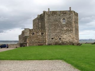 Blackness Castle was built by the Crichton family but was seized by James II and was used as a garrison fortress and state prison.