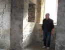 The outer walls were thickened thru the years.